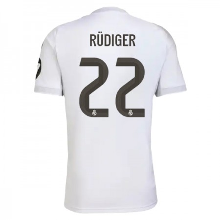 Maglia Real Madrid Rudiger 22 Prima Divisa 2025-26